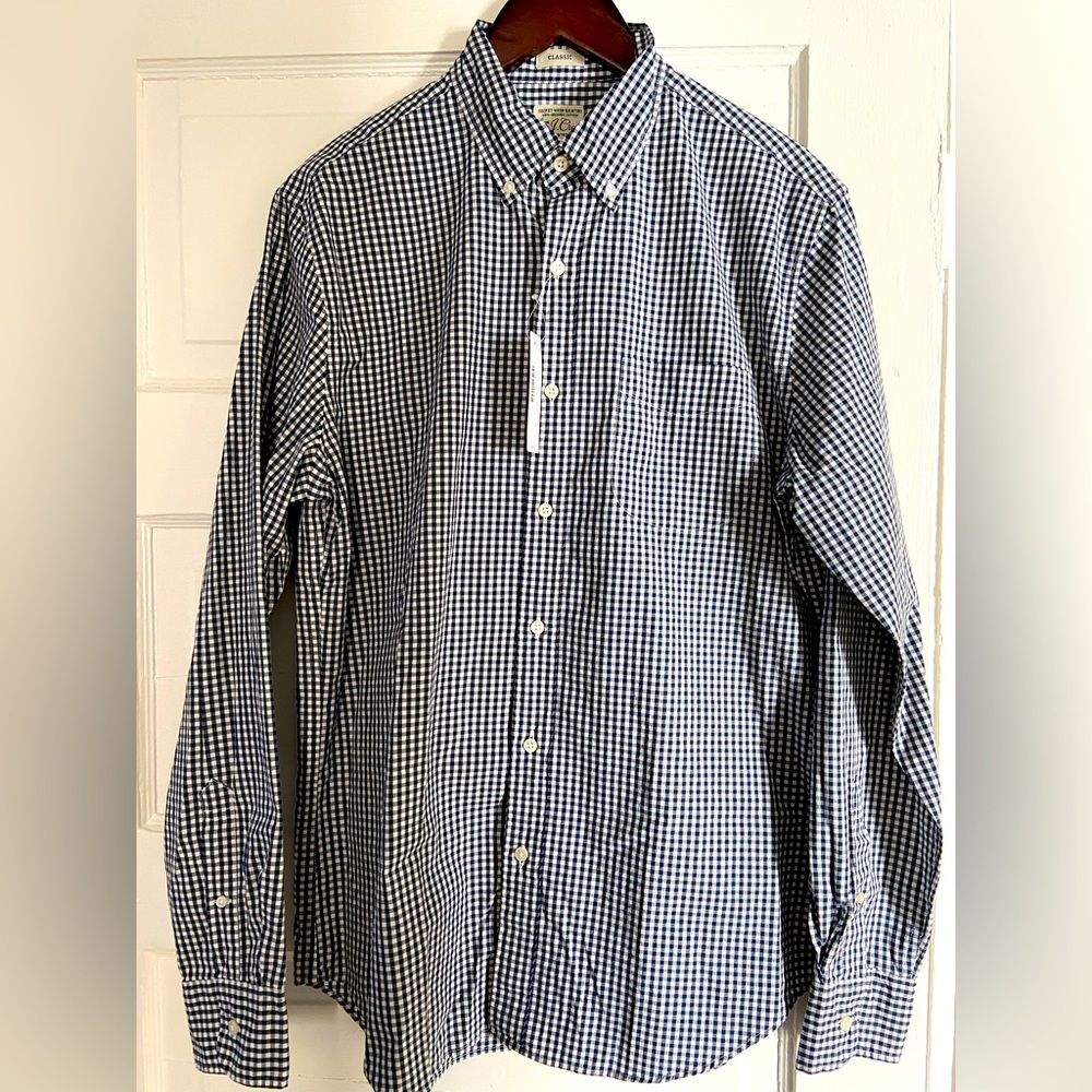 NWT J Crew Men’s Classic Fit Button Shirt